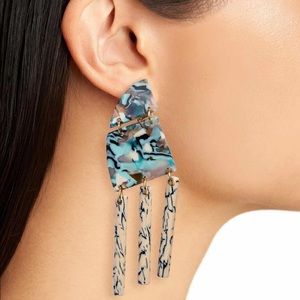 Lele Sadoughi•Memphis Chandelier Clip-on Earrings